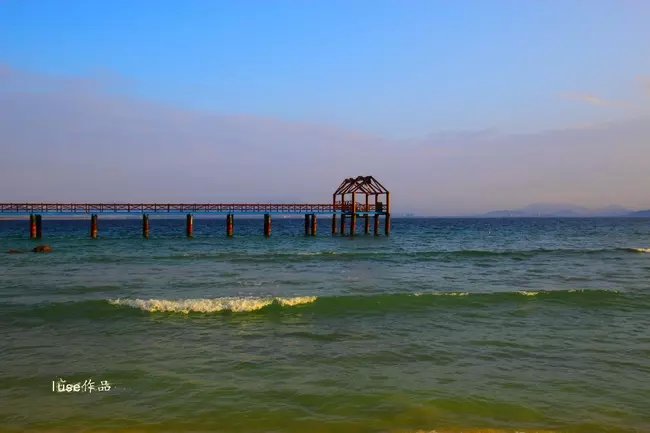 三亚最美的夕阳日落,夕阳的落下