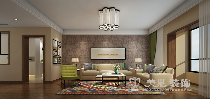 倾一世之眸,演绎现代经典金鹏时代装修设计