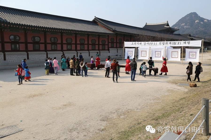 韩国故宫景福宫与中国故宫,韩国故宫景福宫游玩