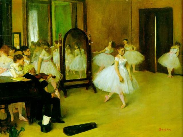 印象派画作德加,印象派画家德加特点