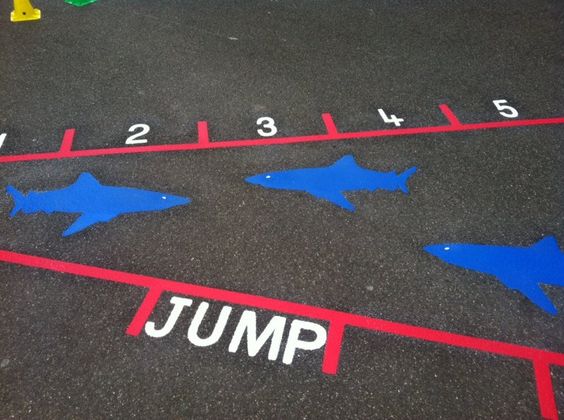 不要小看一个幼儿园,幼儿园地面标志图