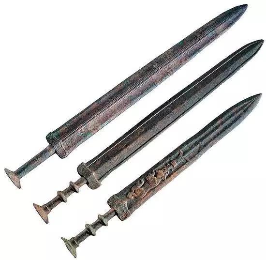 中国古代刀剑发展,中国刀剑进化史