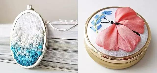 上手快，耗时短，丝带绣出百花园