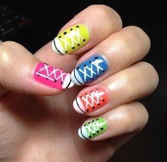 当女人味十足的指彩遇上了男孩风十足的运动品牌会怎么样?