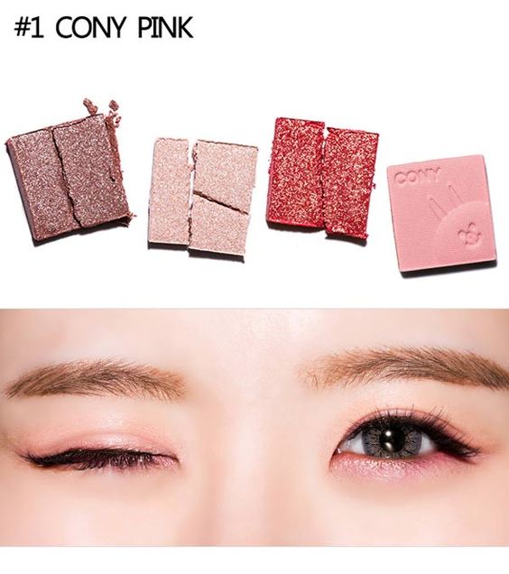 平价眼影盘9.9元三个,韩国品牌眼影盘