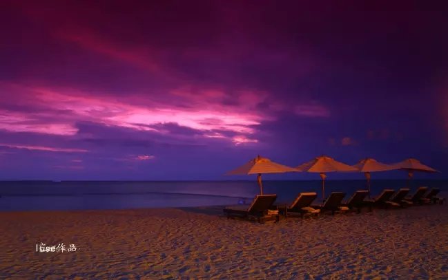 三亚最美的夕阳日落,夕阳的落下