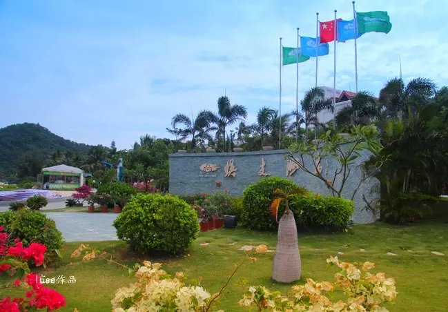 三亚最美的夕阳日落,夕阳的落下