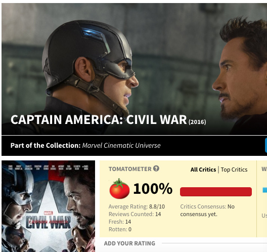 蓝影图志20160415：今日影讯汇总