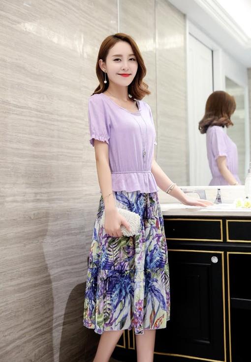 棉麻裙子套装,以质朴之色,点缀美丽梦想!