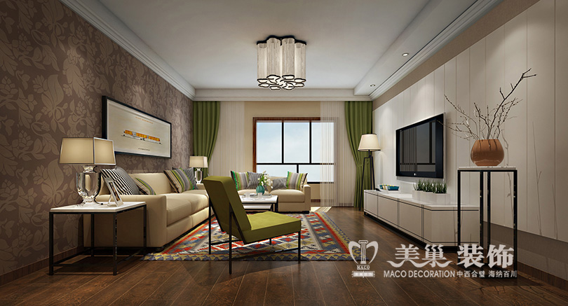 倾一世之眸,演绎现代经典金鹏时代装修设计