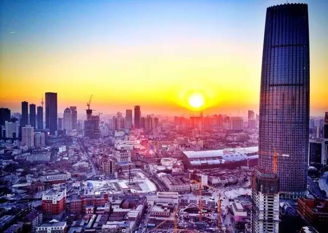 天津万科中心周边规划,天津滨海中部新城万科