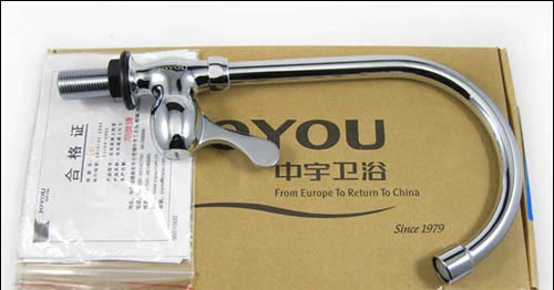 精铜单冷水龙头,中宇和恒洁龙头哪个好