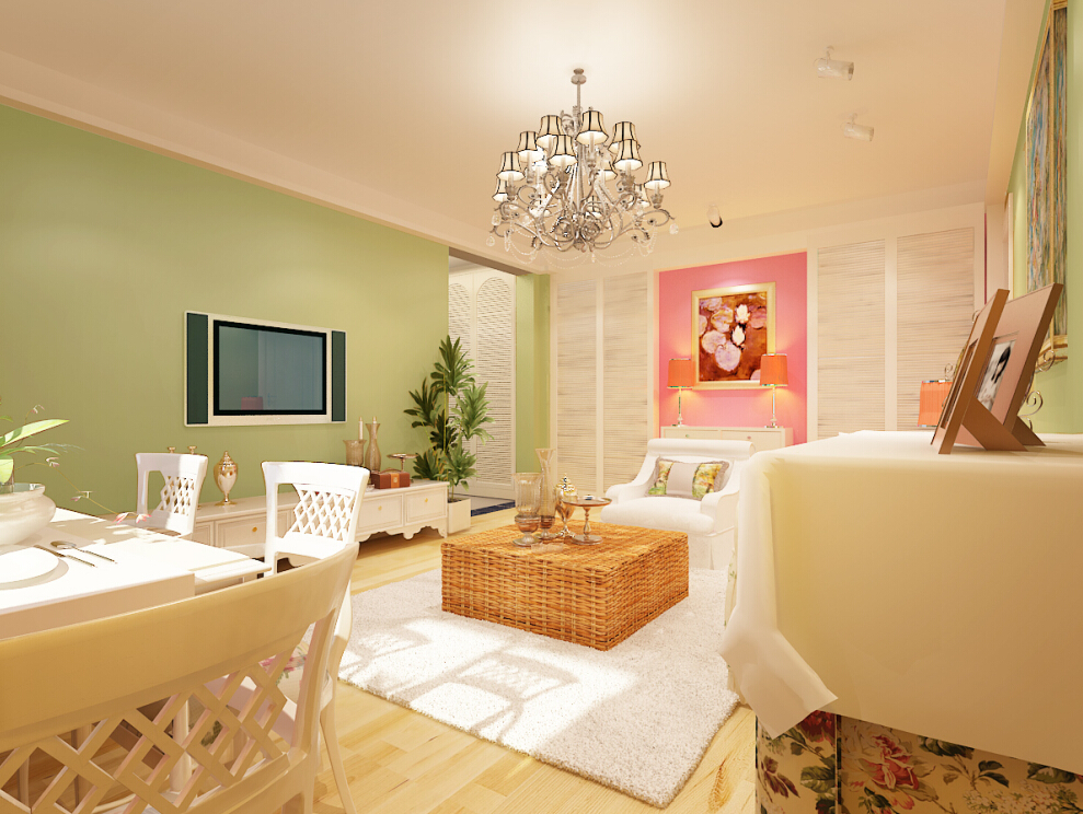 两室两厅小户型的装修效果图,小户型装修60平两居