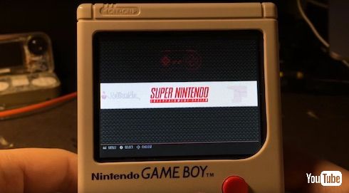 文本直送科技新闻:日本网友改造GameBoy，变身復刻款掌上型主机