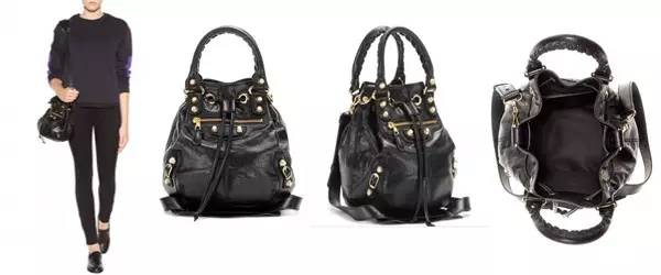 balenciaga机车包mini,复古机车包大容量