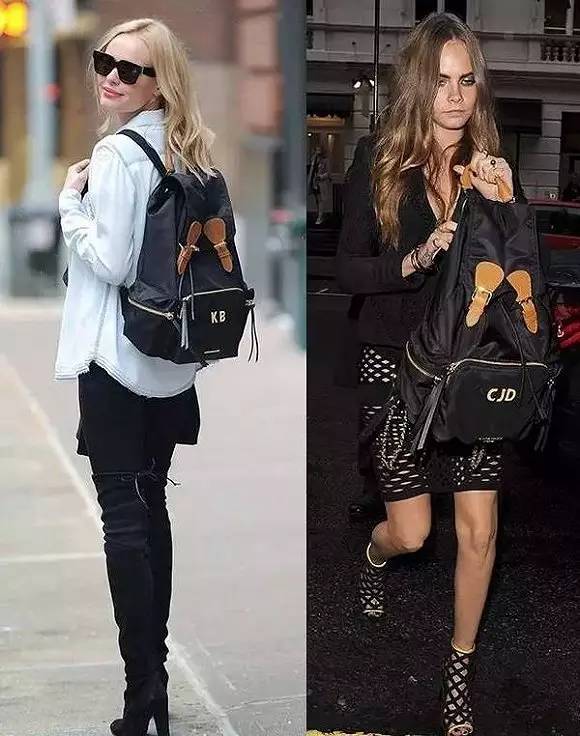 双肩包时髦背法,双肩包省钱