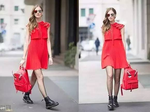 双肩包时髦背法,双肩包省钱