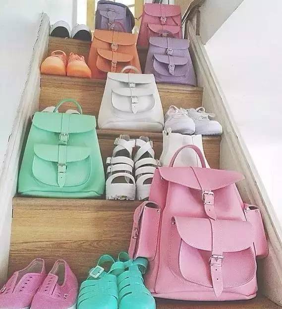 双肩包时髦背法,双肩包省钱