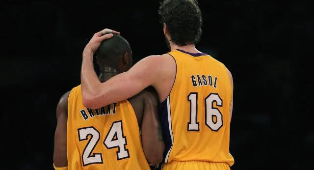 加索尔退役时谈论科比,加索尔谈自己和科比的故事