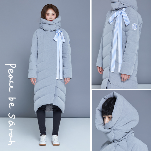 媲丝碧撒拉,PeacebeSarah长款羽绒服差别化设计引关注