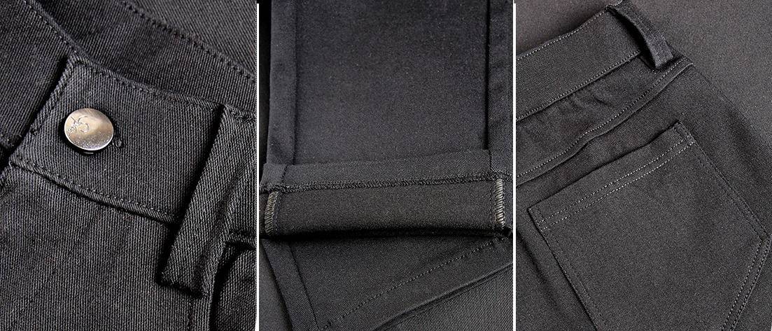 显瘦小黑裤高腰,大码高腰高弹显瘦小黑裤