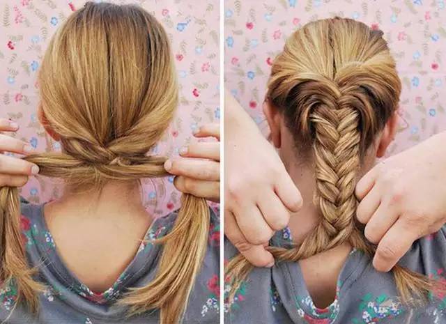 锁骨发伴娘简单编发教程,伴娘披肩编发简单好看吗