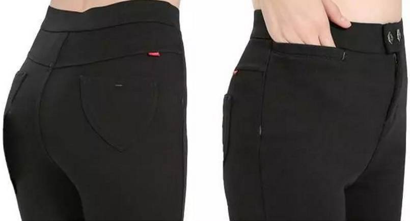 显瘦小黑裤高腰,大码高腰高弹显瘦小黑裤