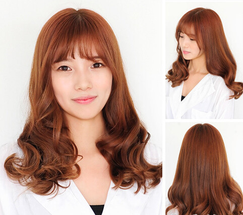 韩国女神发型,韩国明星女发型