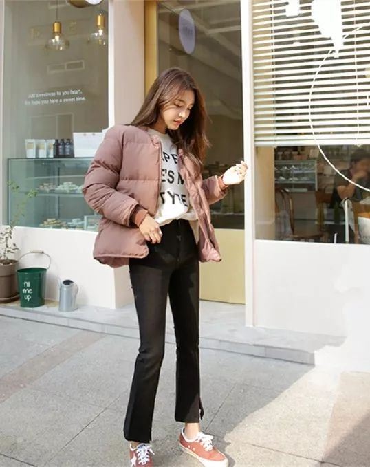 超厚北方抗寒棉服穿搭,冬季穿什么款式的棉服显瘦