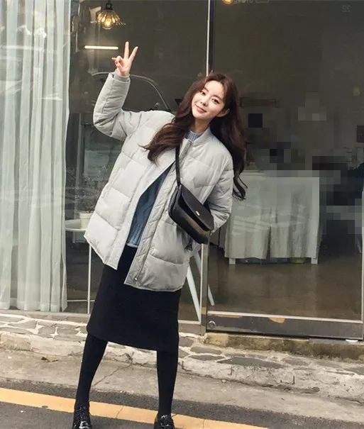 超厚北方抗寒棉服穿搭,冬季穿什么款式的棉服显瘦