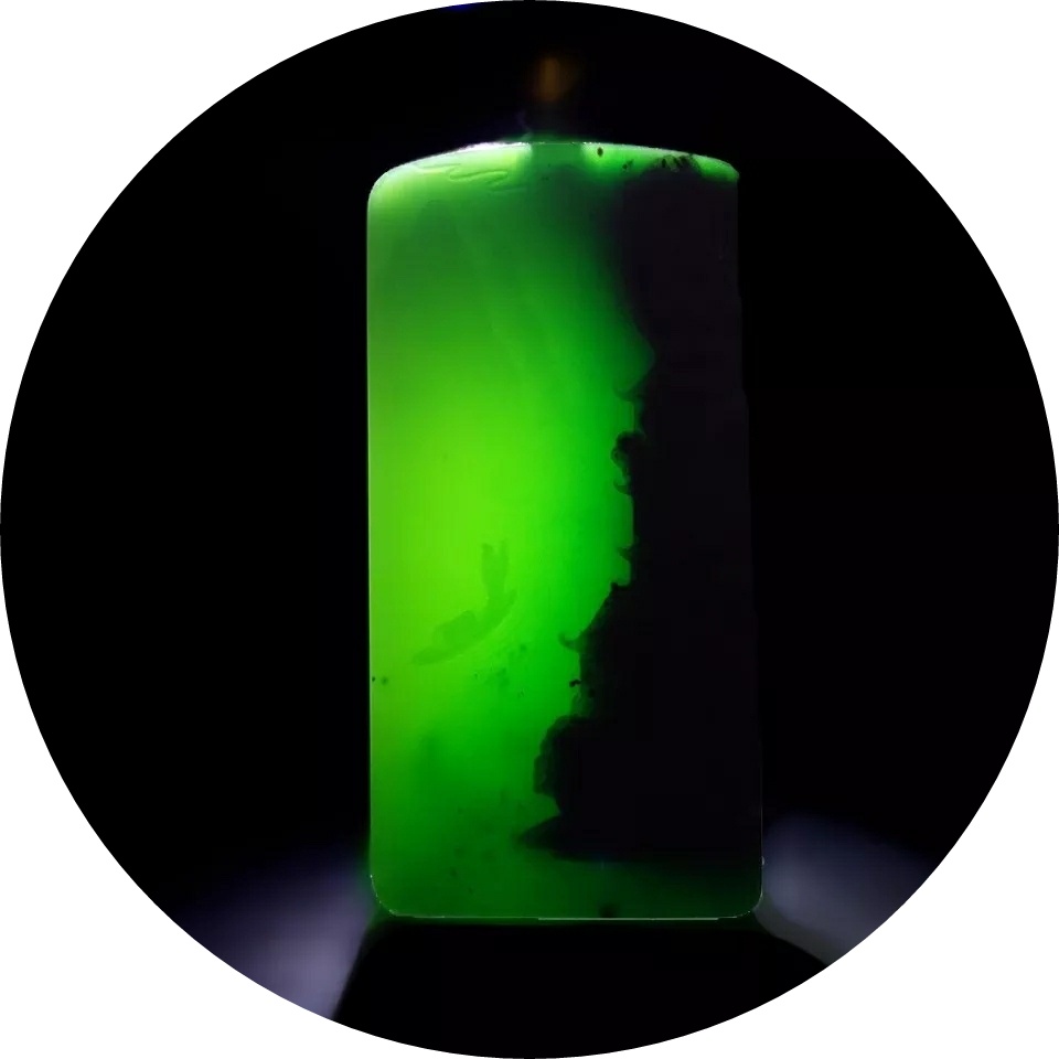 玉雕碧玉仕女 (玉雕碧玉花鸟)