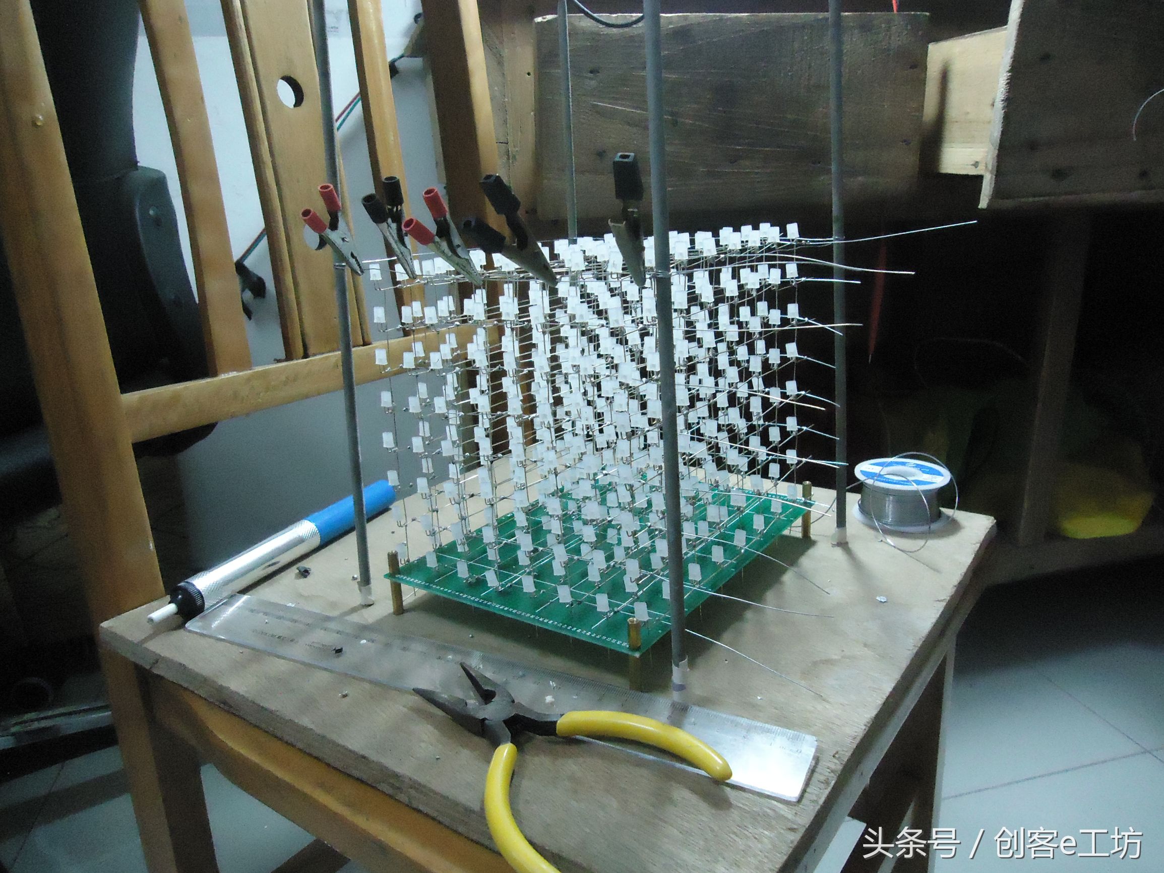 光立方的详细制作教程讲解,如何做光立方