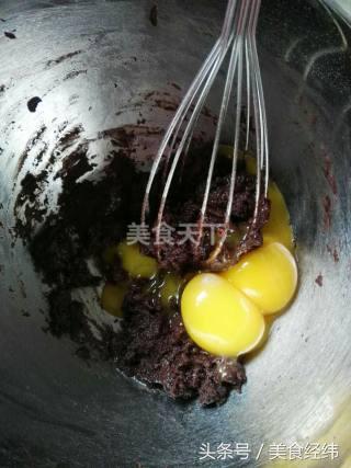 可可巧克力蛋糕制作教程,巧克力可可戚风蛋糕的做法