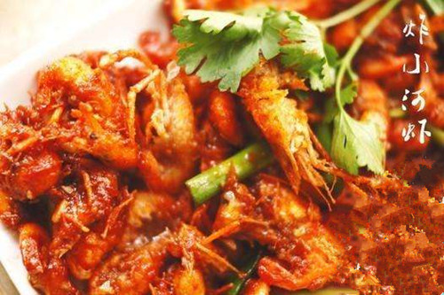 炸河虾又酥又大,干炸酥脆的小河虾