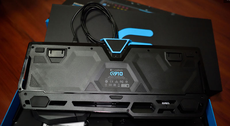 罗技g910键盘怎么恢复默认,罗技g910机械游戏键盘