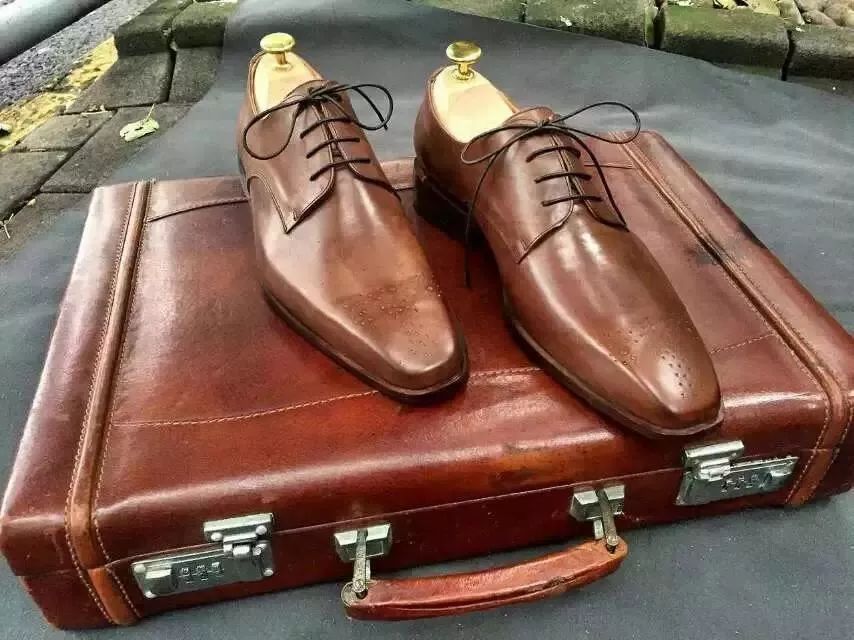 正宗老鞋匠皮鞋,老匠手工皮鞋