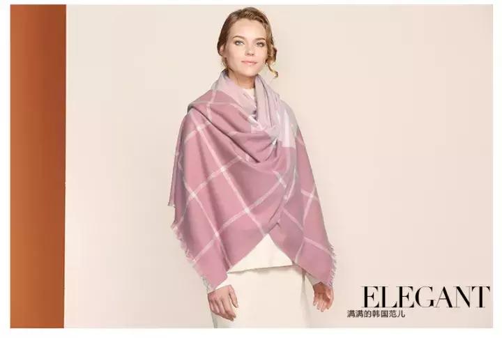 羊绒围巾怎样洗涤,羊绒围巾的洗涤方法图解大全