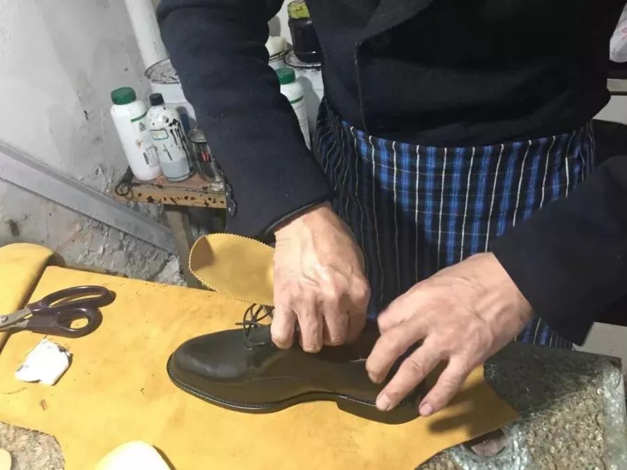 正宗老鞋匠皮鞋,老匠手工皮鞋