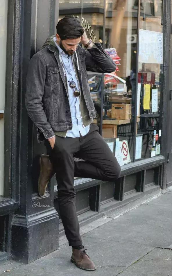 chukka沙漠靴,复古chic沙漠靴