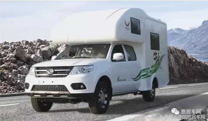 上汽大通t70单排皮卡升顶房车价格,猛禽f750越野皮卡牵引超大型房车