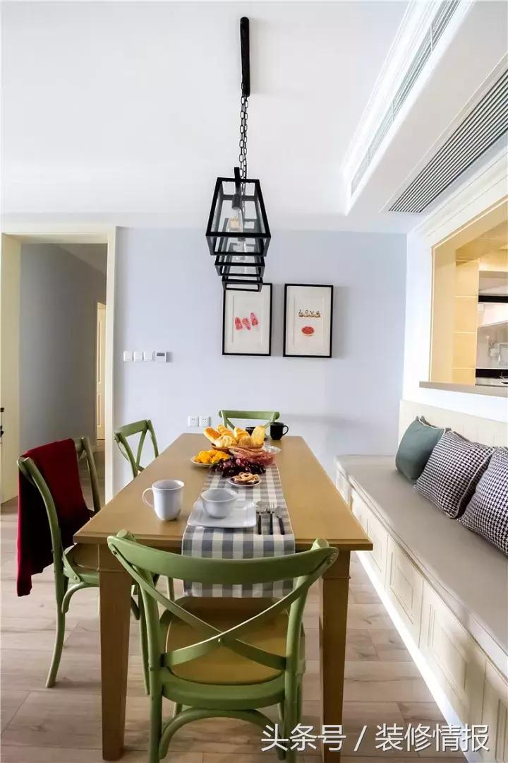 小平米厨房餐厅卡座,家庭餐厅卡座的布局