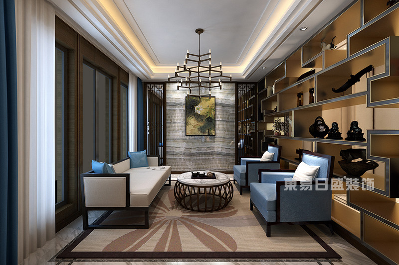 北京纯中式别墅设计装修,北京纯中式别墅装修设计实景