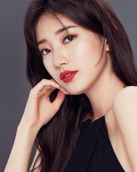 iu的眼妆,iu秀智美图