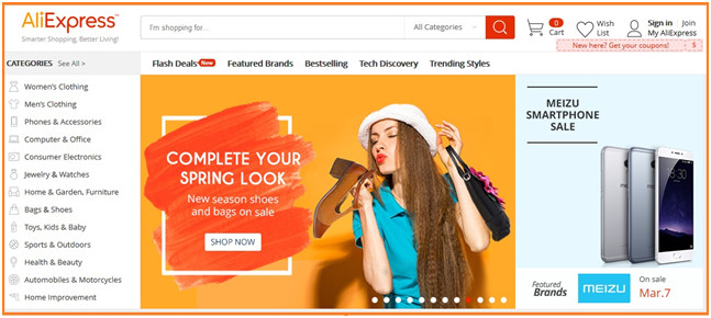 美国电商网站,可以购物的国外电商平台有哪些