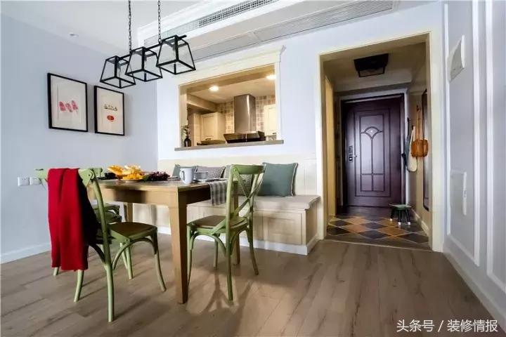 小平米厨房餐厅卡座,家庭餐厅卡座的布局
