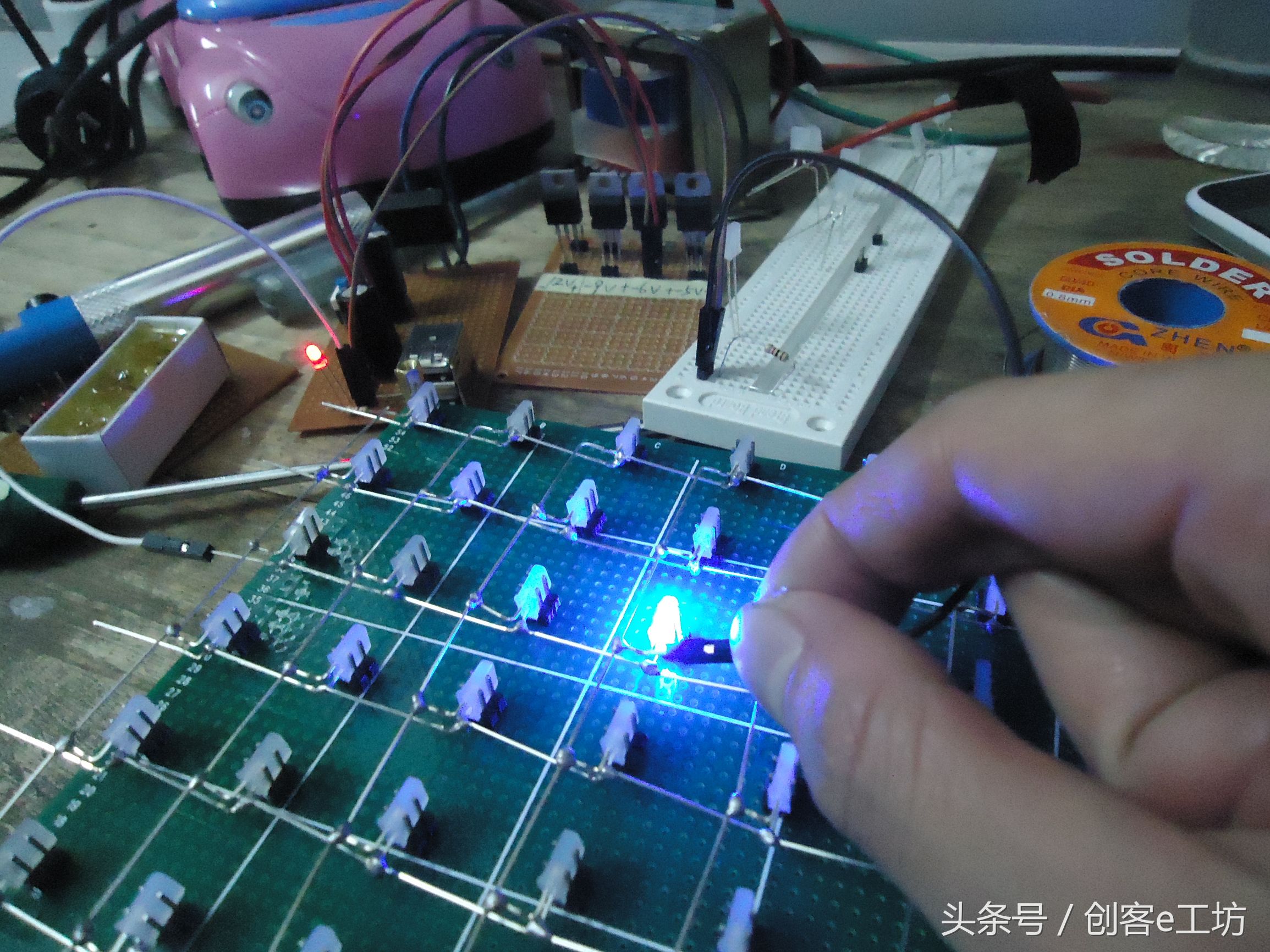 光立方的详细制作教程讲解,如何做光立方