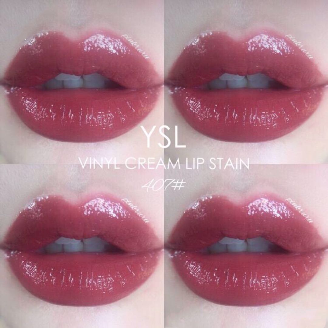 ysl407口红真实测评,ysl407是千人千色吗