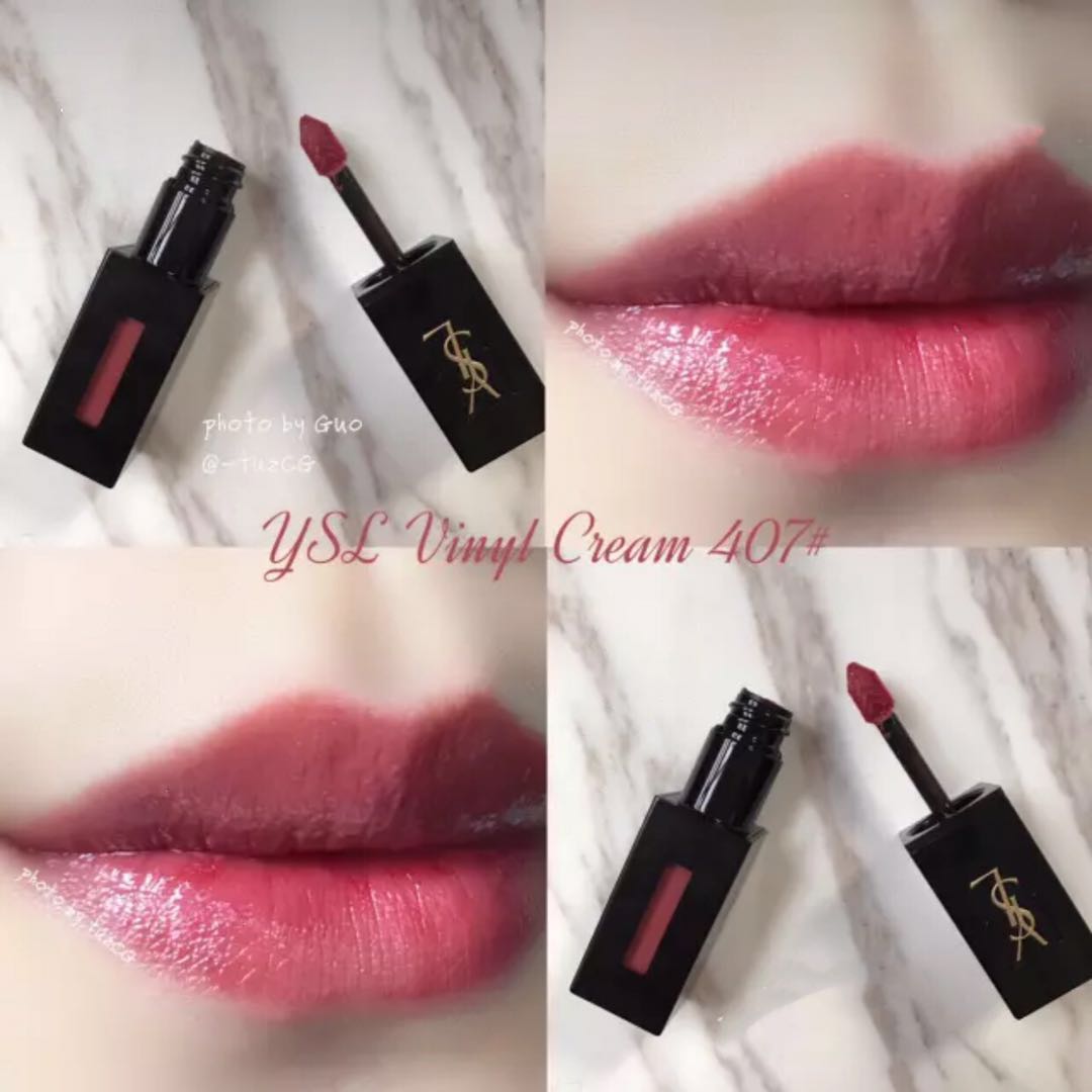 ysl407口红真实测评,ysl407是千人千色吗