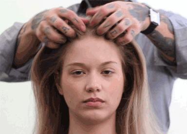 简单的编发教程中长发自己编,简单编发自己编两侧