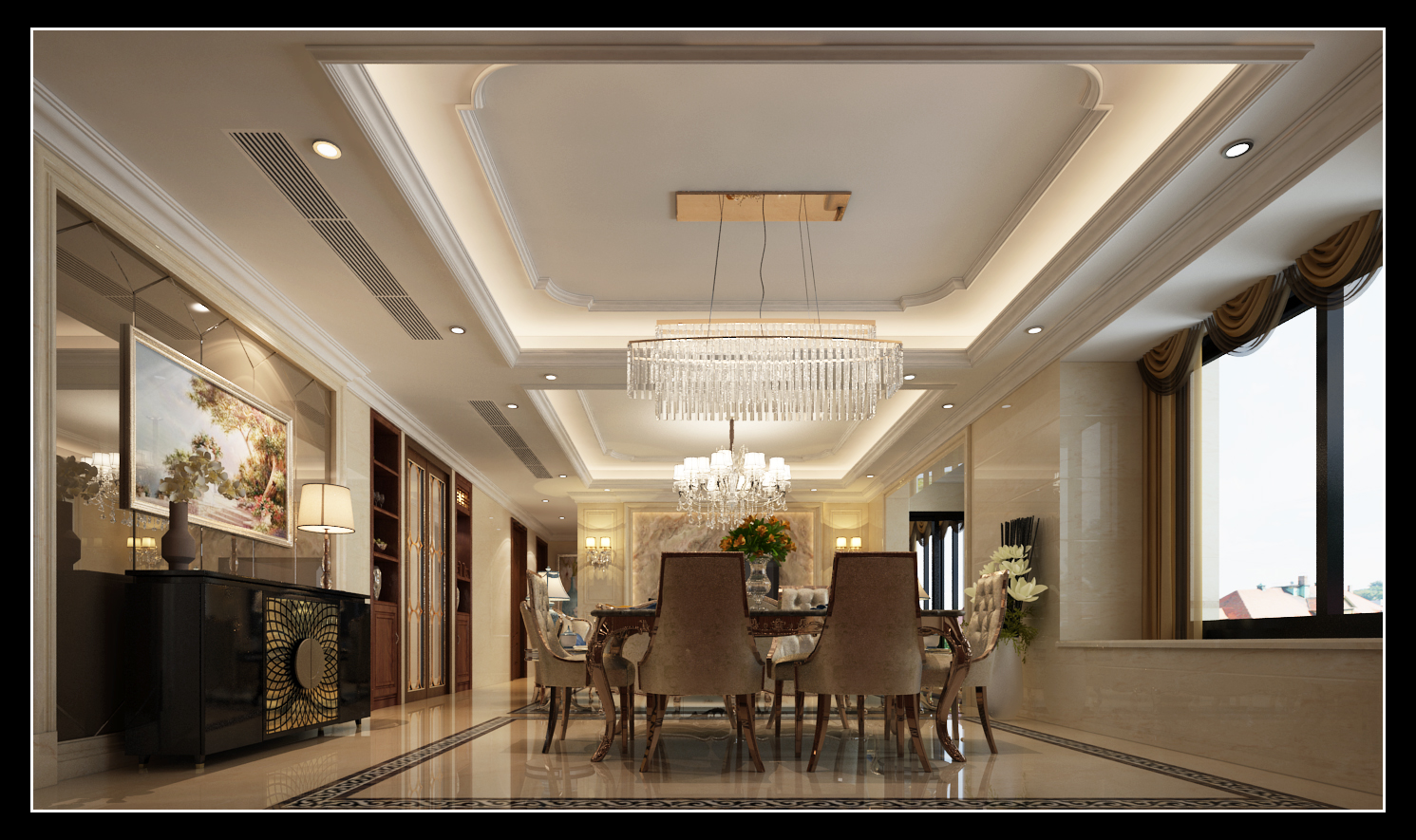 泉州珑璟湾装修,泉州珑璟湾1楼复式